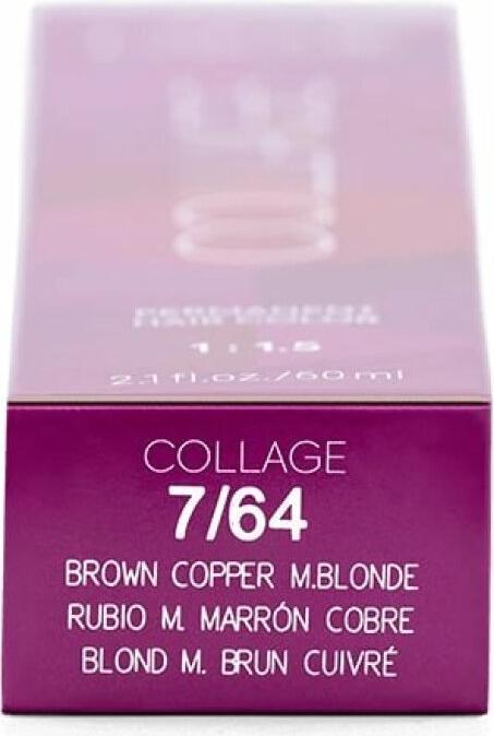 Produktbild Lakmé Dauerfärbung Collage Color Nº 7/64 60 ml (7, 64 Copper Chestnut Medium Blonde)