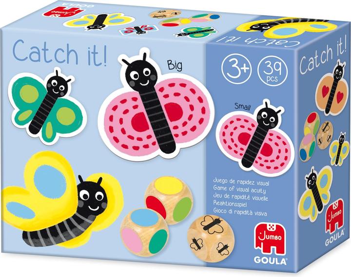 Actual product image Goula Catch it Butterfly (French, German, Italian)