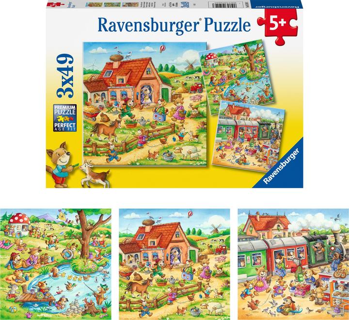 Actual product image Ravensburger Holidays in the countryside (49 pieces)