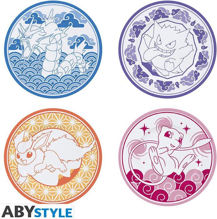 ABYstyle Pokemon - Japanischer Stil (4 x, 21 cm)