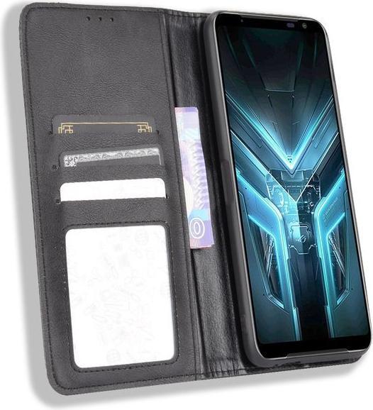 Produktbild MU Classic Vintage III Leder Bookcover Series (Asus ROG Phone III)