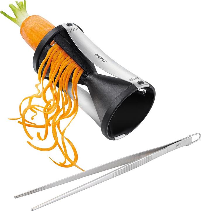 Image du produit GEFU 00079 Set coupe-spirale Spirelle et pincette de cuisine