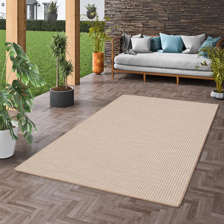 Produktbild Snapstyle In & Outdoor Teppich Flachgewebe Oslo Karo Modern (200 x 250 cm)