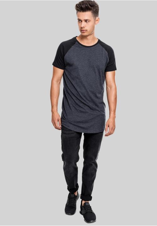 Image du produit Urban Classics Shaped Raglan Long Tee (L)