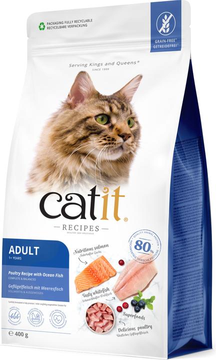 Actual product image Catit Recipes Adult poultry and fish (Adult, 1 pcs., 400 g)