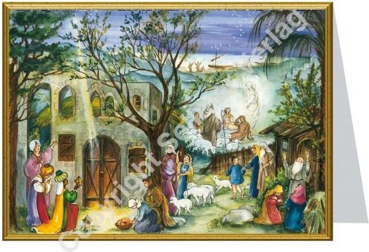 Produktbild Sellmer 99811 - Weihnachtskarte Christmas Greeting Card