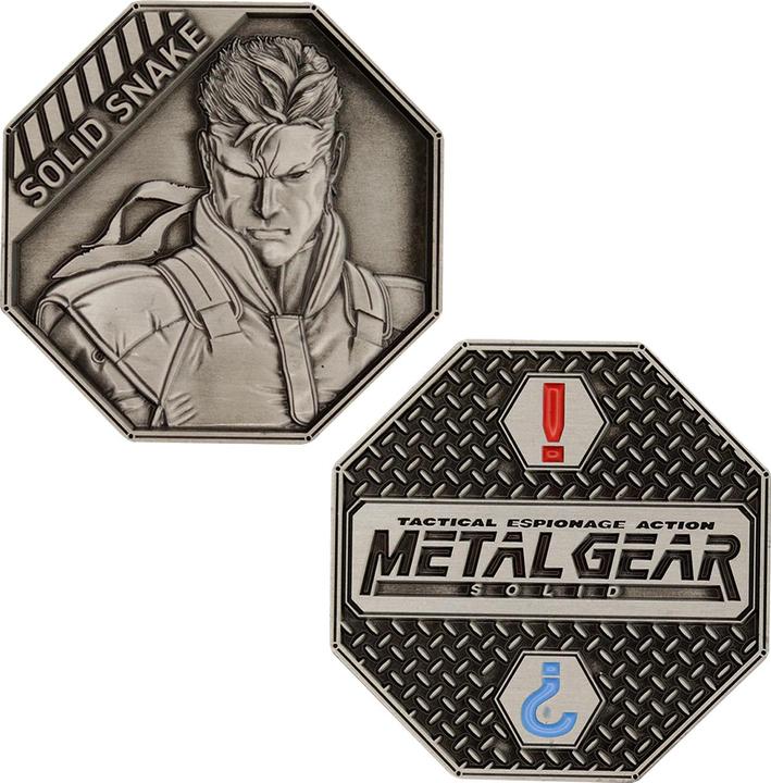 Fanattik Metal Gear Solid pièce de collection Solid Snake Edizione Limitata