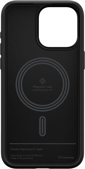 Produktbild Caseology Parallax MAG iPhone 15 Pro Max 6.7" Magsafe Czarny/Matte Black ACS06614 (Apple iPhone 15 Pro Max)