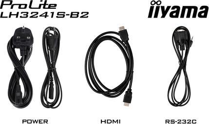 Produktbild iiyama 32" 1920x1080, IPS panel, 1% Haze, Lands (1920 x 1080 Pixel, 31.50")