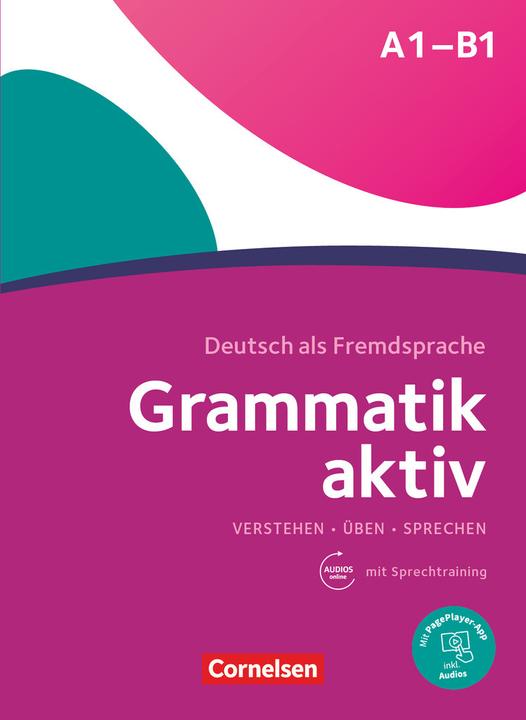 Produktbild Grammatik aktiv. Üben, hören, sprechen (Deutsch, Friederike Jin)