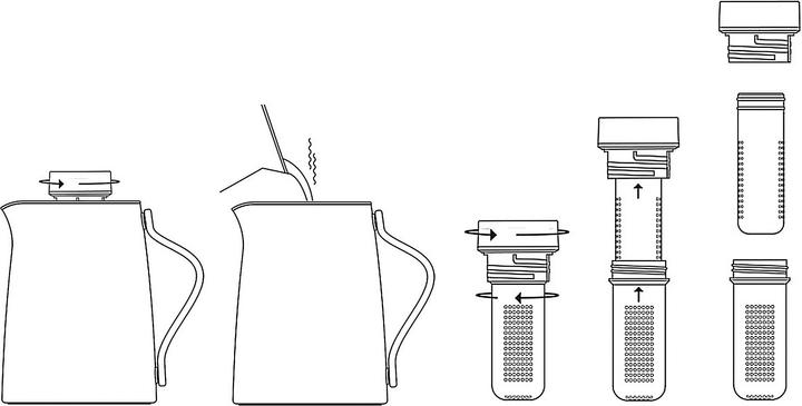 Produktbild Stelton Emma Isolierkanne für Tee (1 l)