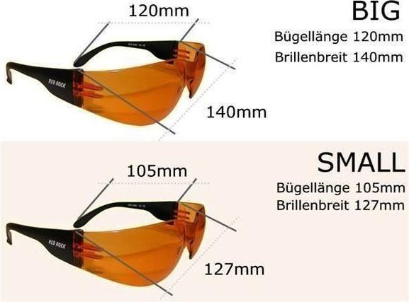 Actual product image Red Rock Cobra Clear Small