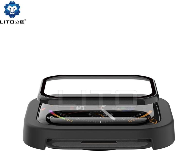 Produktbild Lito Apple Watch Panzerglas mit Frame (Apple Watch Series 8, Apple Watch Series 9, Apple Watch Series 7)