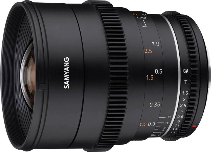 Produktbild Samyang MF 24mm T1,5 VDSLR MK2 Canon RF (Canon RF, Micro Four Thirds, Vollformat, APS-C / DX)