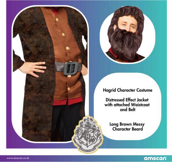 Actual product image Amscan Hagrid costume M (M)