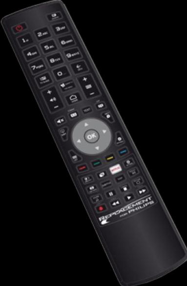 Actual product image GBS Philips replacement remote control 1719 (Device-specific remote control, Infrared)