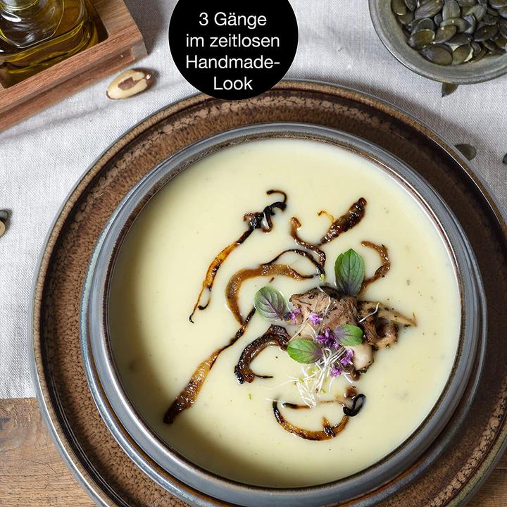 Produktbild Moritz & Moritz Steinzeug Geschirr Set (18 Stück)