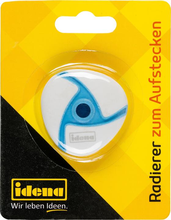 Produktbild Idena Radierer zum Aufstecken blau