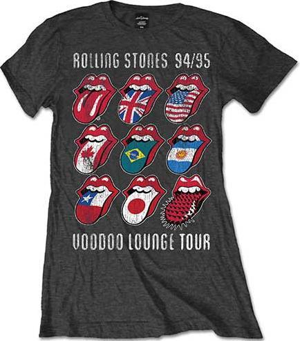 Actual product image The Rolling Stones Voodoo Lounge Tongues (Girlie) (L)