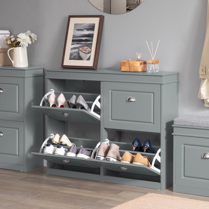 Image du produit SoBuy Basculeur de chaussures (105 x 24 x 82 cm)