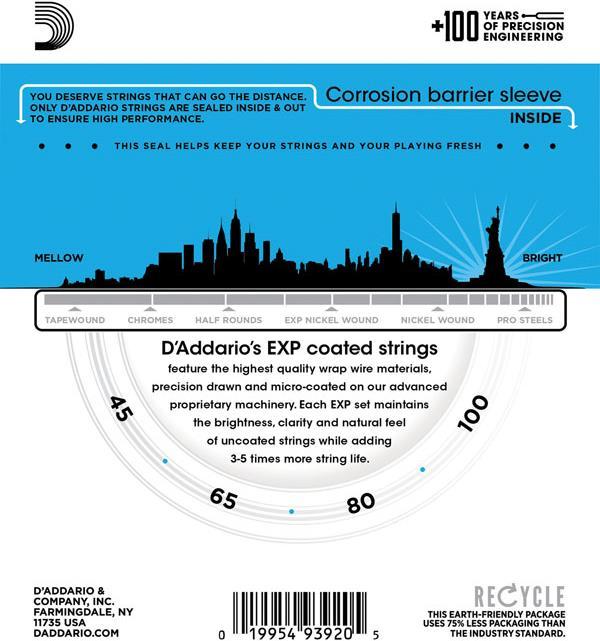 Produktbild D'Addario Exppbb170 (4 x, Bass, 0.10")