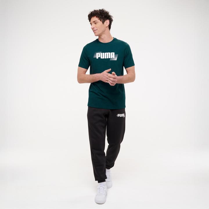 Image du produit Decathlon T-shirt en coton à manches courtes homme, vert (S)