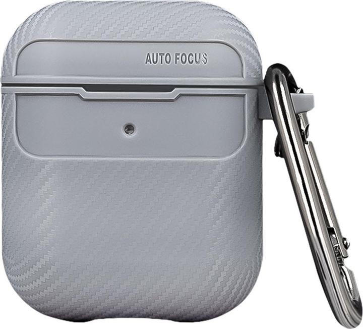 Productafbeelding OEM Carbon hoesje voor Airpods 3 grijs (Koptelefoon tas)