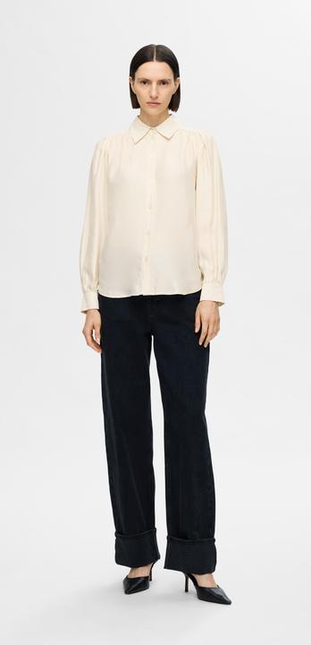 Produktbild Selected Femme Langarm Satinbluse (38)
