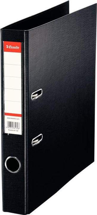 Actual product image Dymo Plastic folder standard, DIN A4, 50 mm, black cover inside and outside with PP-foil kaschie (A4, 50 mm, 1 Piece)