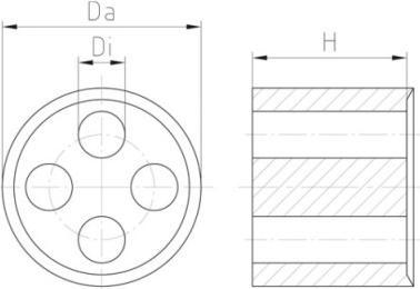 Actual product image Jacob Multiple density insert