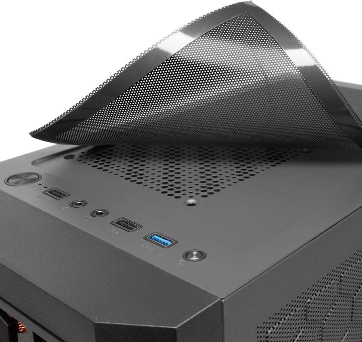 Actual product image Mars Gaming McMesh ATX Gaming (mATX, Mini-ITX)