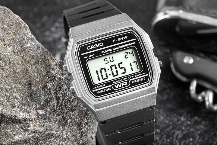 Immagine prodotto Casio Retro Vintage - F-91WM-1B (Orologio digitale, 33 mm)