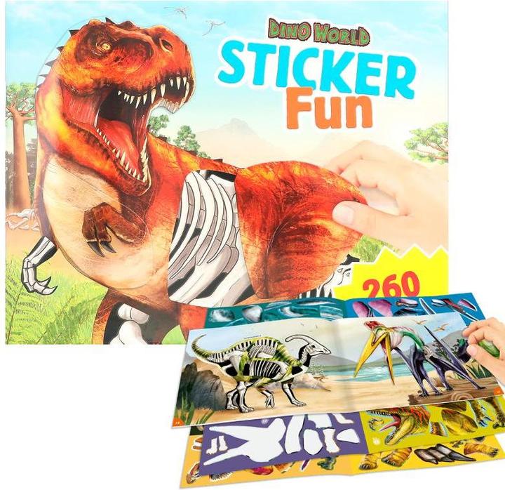 Actual product image Dino World Sticker Fun (412408)