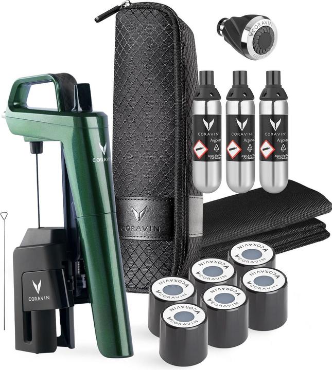 Actual product image Coravin Wijnsysteem Timeless Six+ - Green - Limited Edition- Black Friday 2024 Deals (-) (Wine pourer)