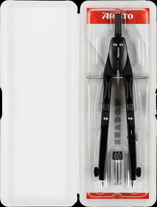 Produktbild Aristo Schnellverstellzirkel Shadow, 2 Gelenke, Minen Hebelmechanik