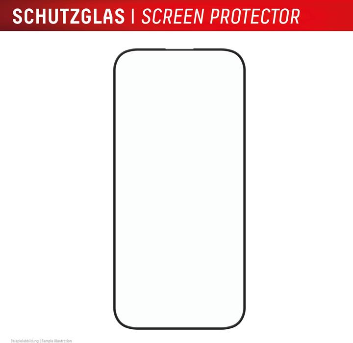 Actual product image Displex Premium Glass, Full Cover Anti-Reflex Panzerglas (1 Piece, Apple iPhone 16 Pro)