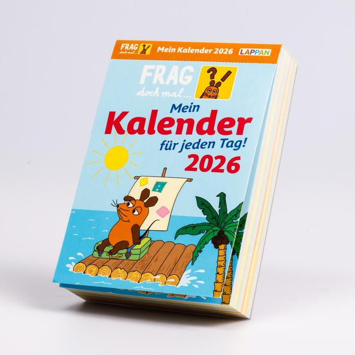 Produktbild Frag doch mal... die Maus: Tageskalender 2026 – Mein Kalender für jeden Tag! (Deutsch)