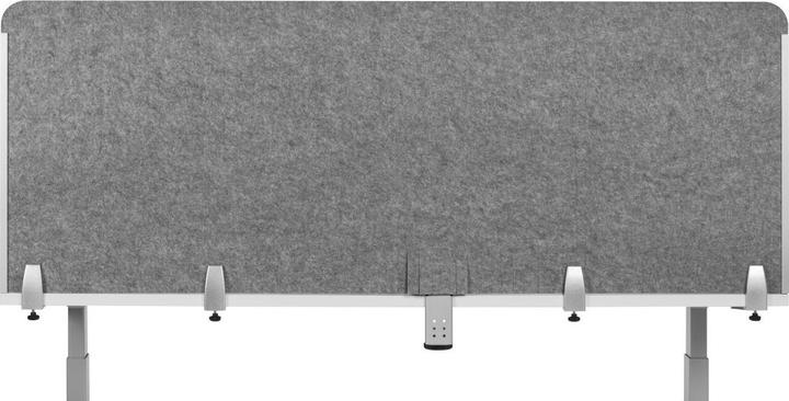 Image du produit Bakker Elkhuizen Bakker Elkuizen Cloison de table ronde Bakker sans fenêtre acrylique gris arrière