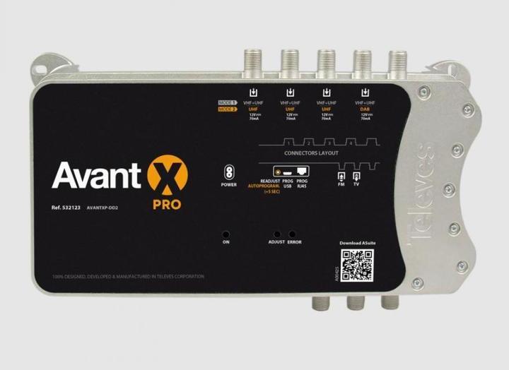 Immagine prodotto Televes AVANTXP-DD2 Amplificatore multirange Pro (Amplificatore)