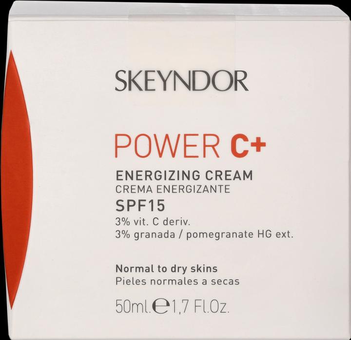 Actual product image Skeyndor Power C+ Energizing Cream Spf15. (50 ml)
