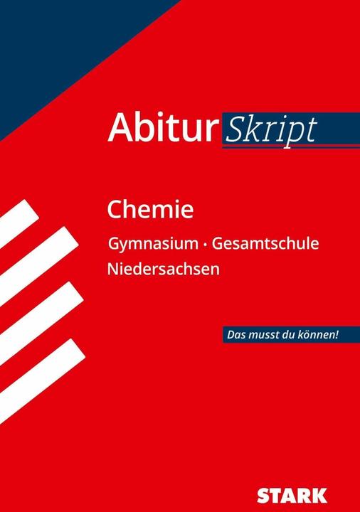 Actual product image AbiturSkript - Chemie - Niedersachsen (German, Thomas Gerl, Birgit Schulze, 2021)