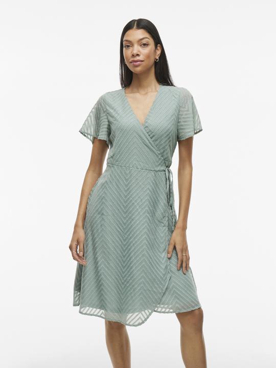 Produktbild Vila Petite – Midi Wickelkleid (36)