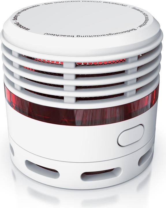 Image du produit Brandson Détecteur de fumée, 10 ans de batterie Li-Ion, volume 85dB, LED, bouton test, EN14604 & TÜV Certifié