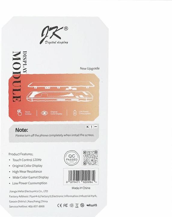 Produktbild OEM JK Premium In-Cell Display Unit for iPhone XS Max (Display, iPhone XS Max)