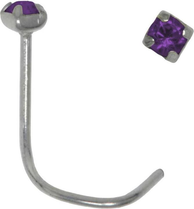 Immagine prodotto Bijouteria Piercing per naso (Vetro (di orologio), Argento 925)