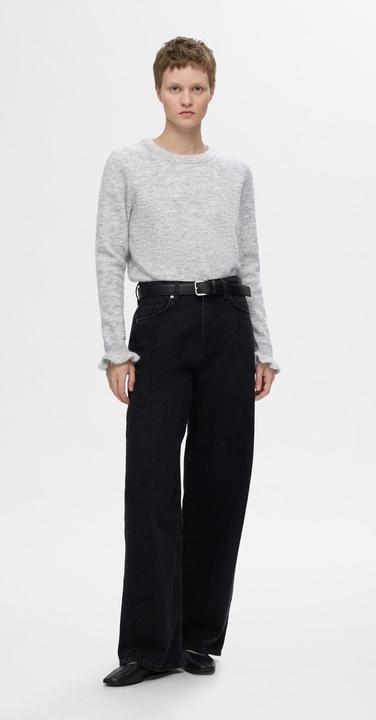Produktbild Selected Femme Rüschenärmel Strickpullover (M)