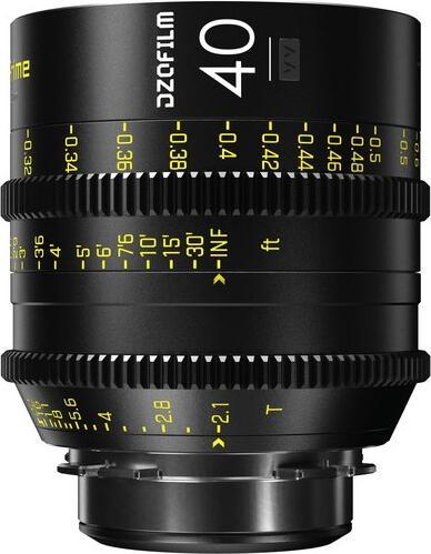 Immagine prodotto Dzofilm Vespid Prime 40 T2.1 per attacco PL/EF (VV/FF) (PL, Canon EF, Full-frame)