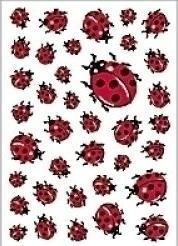 Actual product image HERMA Ladybird stickers