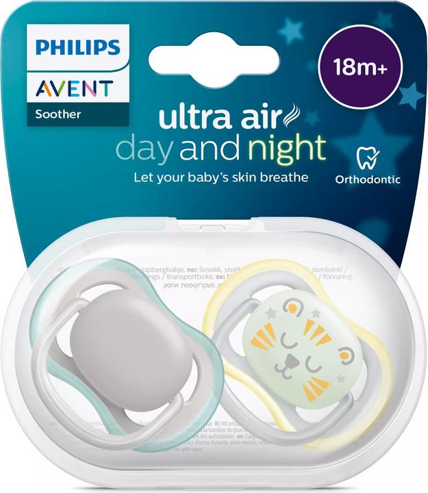 Image du produit Philips Avent Baby soothers (2 x, à partir de 18 m.)