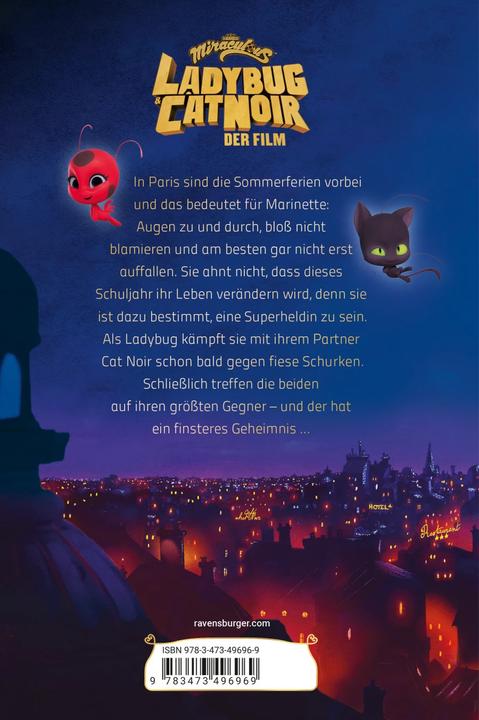 Actual product image Ravensburger Miraculous: Ladybug und Cat Noir - Das Buch zum Film (German, Edina, Eidner, 2023)